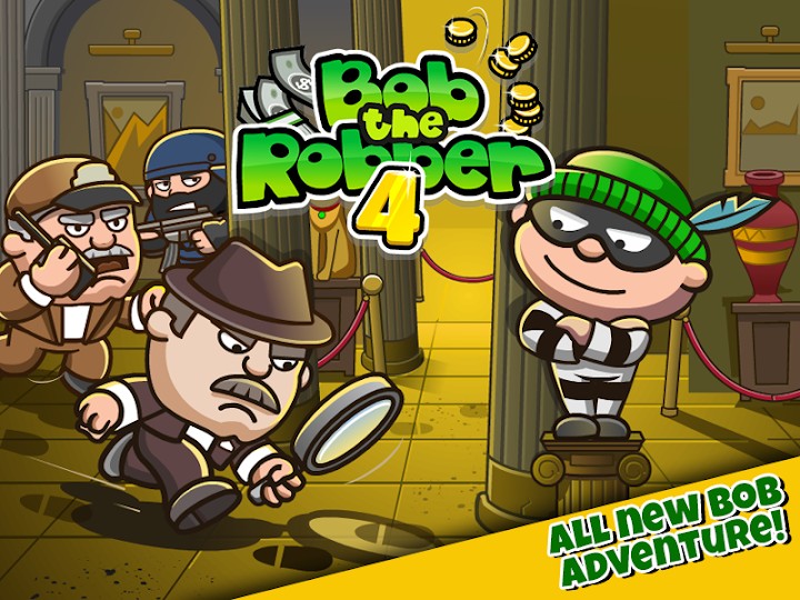 Bob The Robber 4 Android Game APK by Kizi