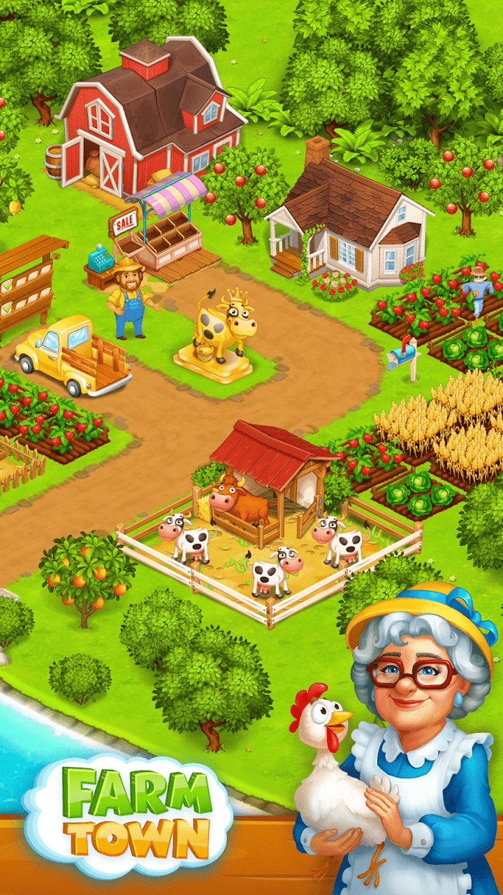 Farm Town: Fazenda Farm::Appstore for Android