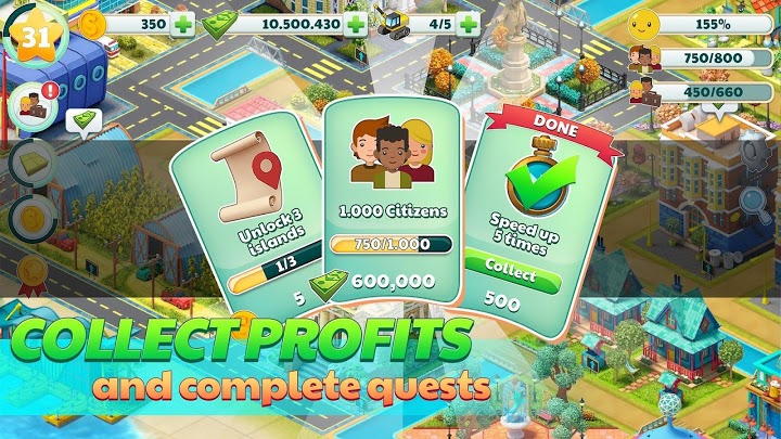 Town City - Village Building Sim Paradise Game