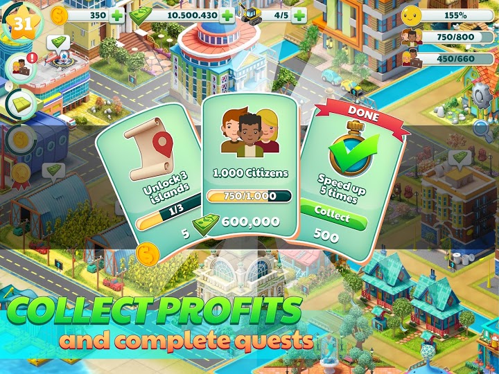 Town City - Village Building Sim Paradise Game