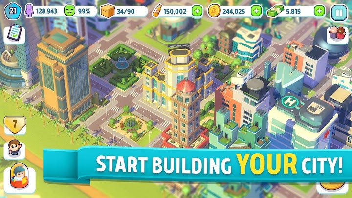 Jogo de Construir Cidade Para Celular A Vila: simulador de ilha 2 Village  Building Games Android ios 