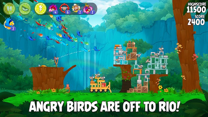 free online angry birds rio game in english