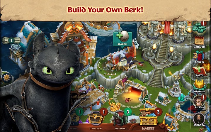 Dragons Rise Of Berk Android لعبة Apk Com Ludia Dragons بواسطة Ludia Inc تحميل إلى هاتفك النقال من Phoneky