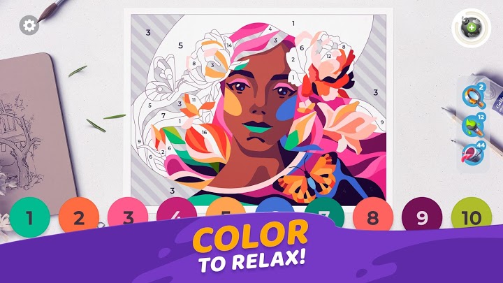 Gallery: Jogo de Colorir por Números & Decoração Android Jogos APK