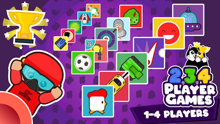 العاب 2 3 4 لاعبين - ثنائية Android لعبة APK (com.ction.playergames ...
