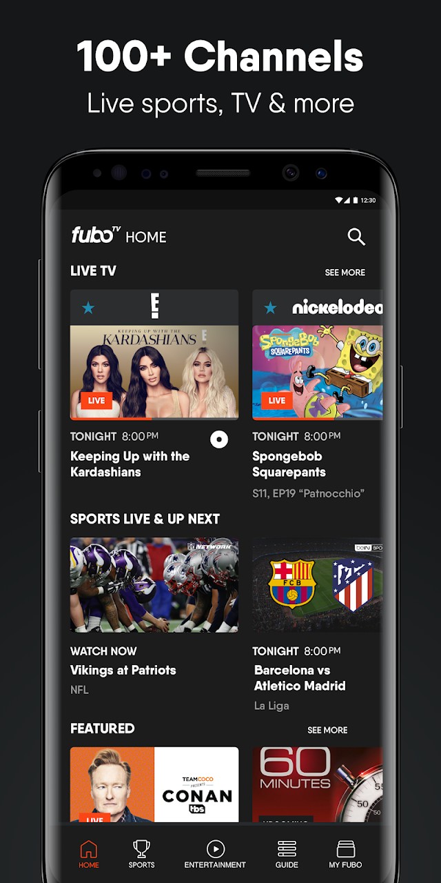 fuboTV: Watch Live Sports, TV Shows, Movies & News Android Game APK (tv ...