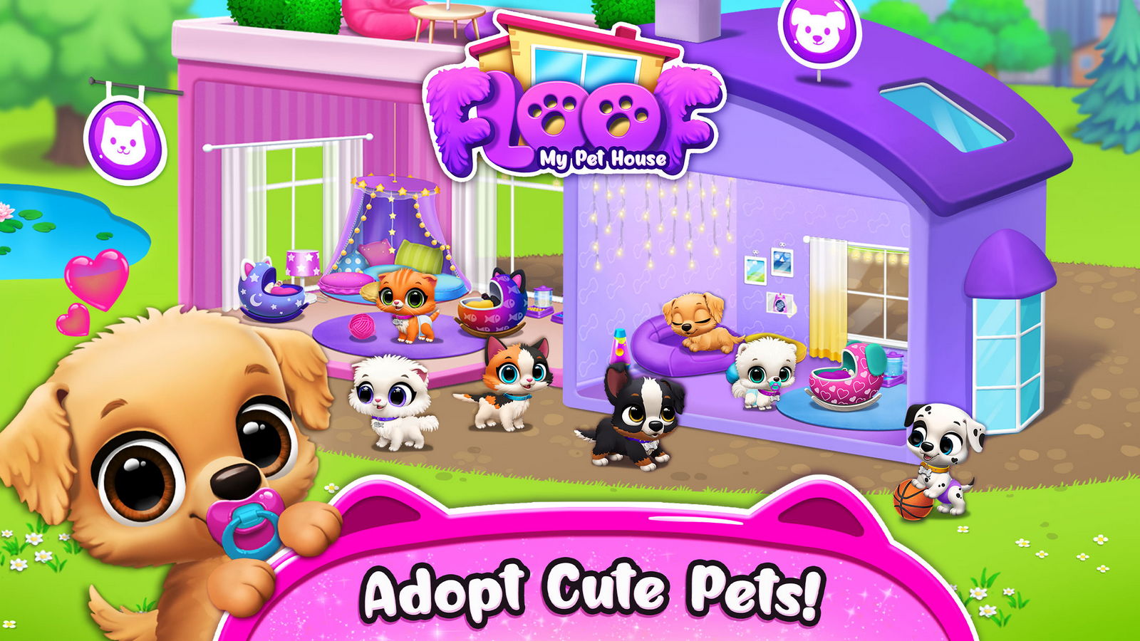 Download do APK de minha creche de gatinho: gatinhos fofos para Android