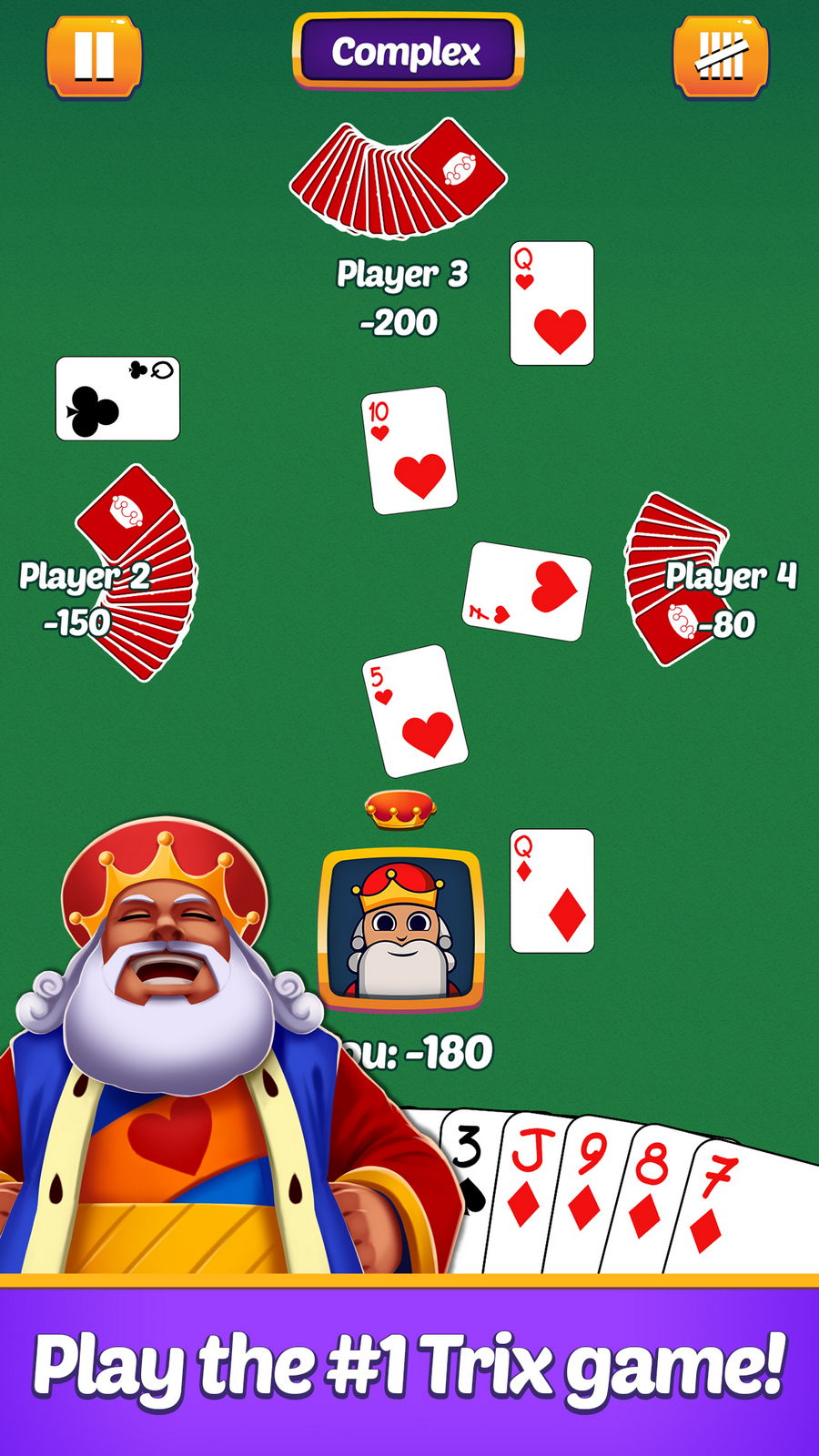 Trix Sheikh El Koba Card Game Android Game APK (com.maysalward.Trix) by ...