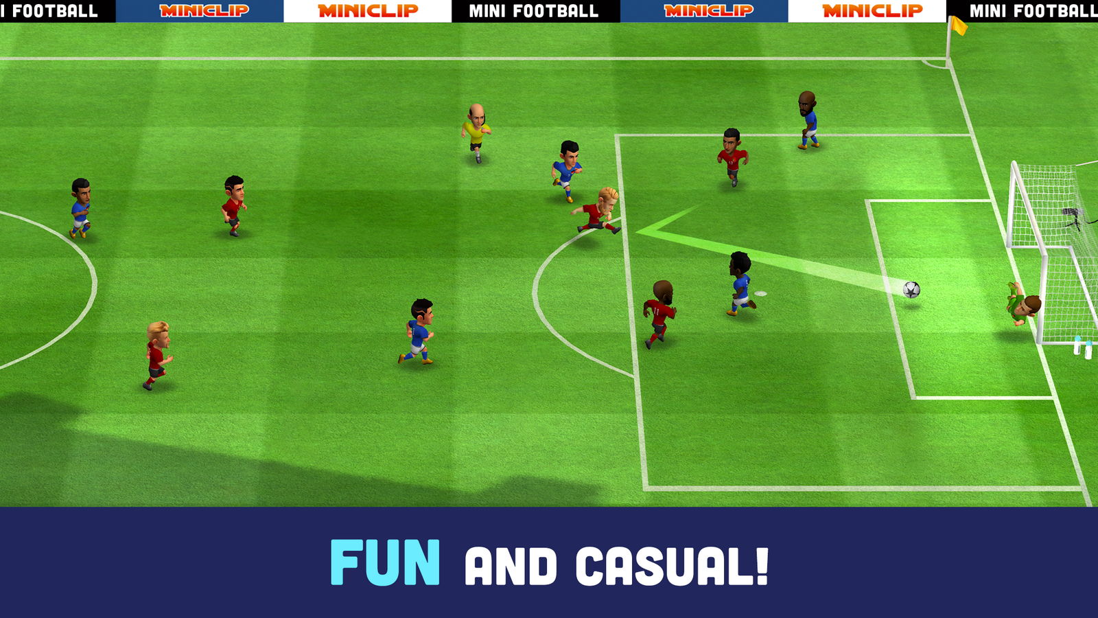 Mini Football Android 게임 APK (com.miniclip.minifootball) 에 의해 Miniclip.com  - PHONEKY에서 모바일로 다운로드