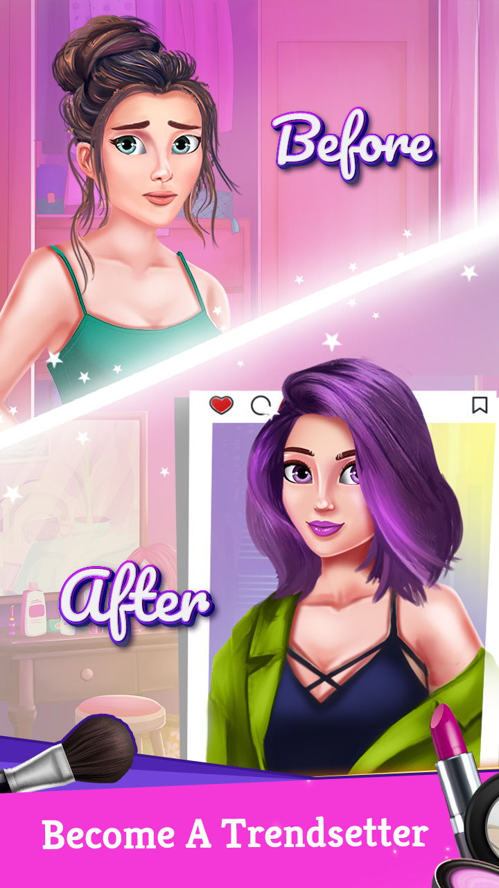 Makeup Salon Fashion Makeover Game For Girls Android Game APK