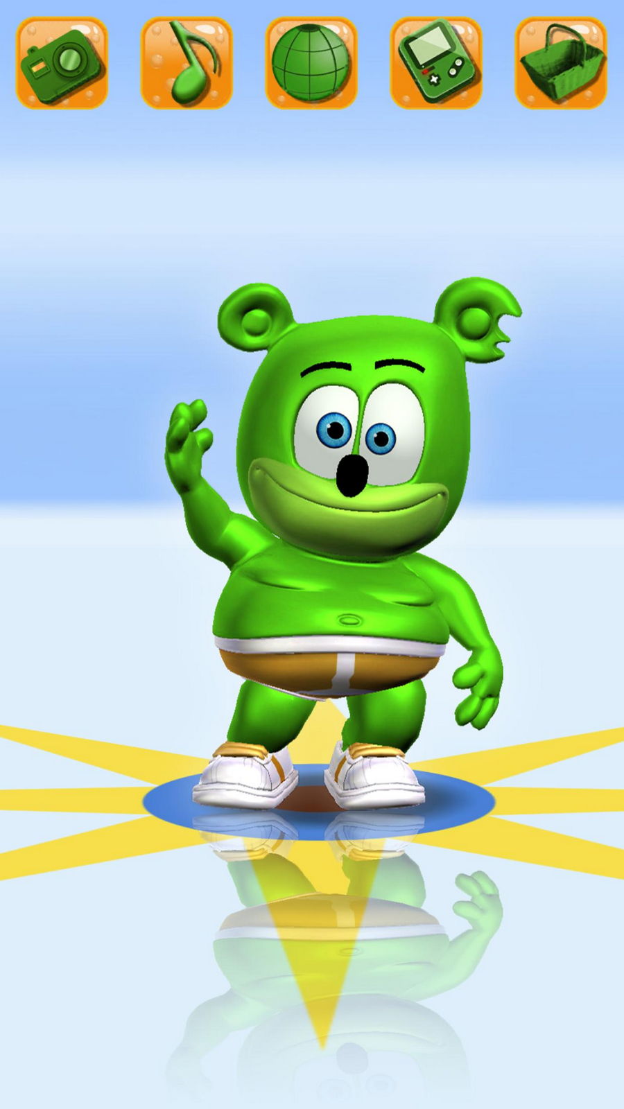 Говоря Gummy Bear Android Игра APK (com.gi.talkinggummybear) по Viva Games  Studios - Загрузить на свой мобильный телефон от PHONEKY