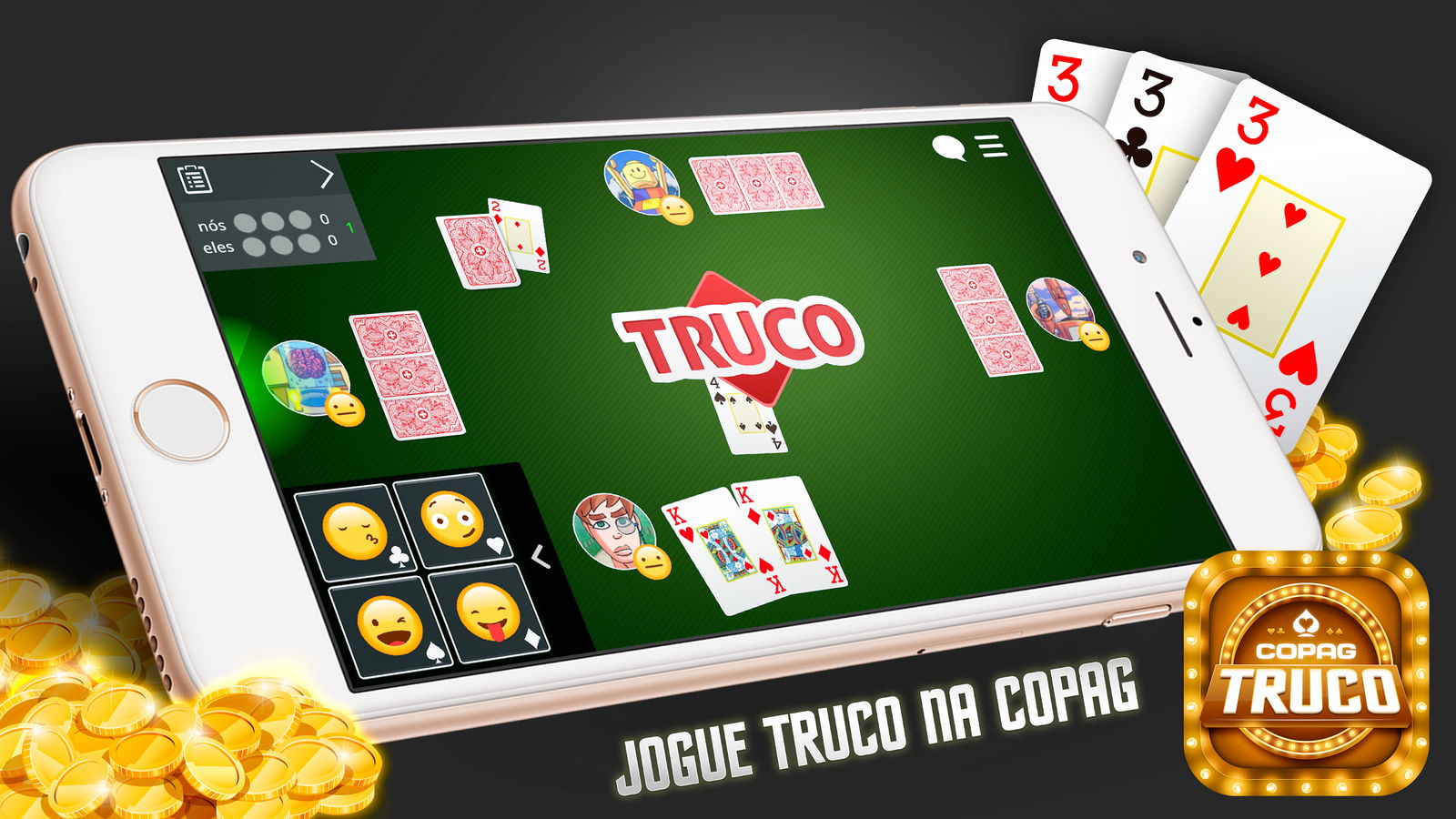 Truco - Copag Play Android Game APK (br.com.copag.truco) by Copag ...