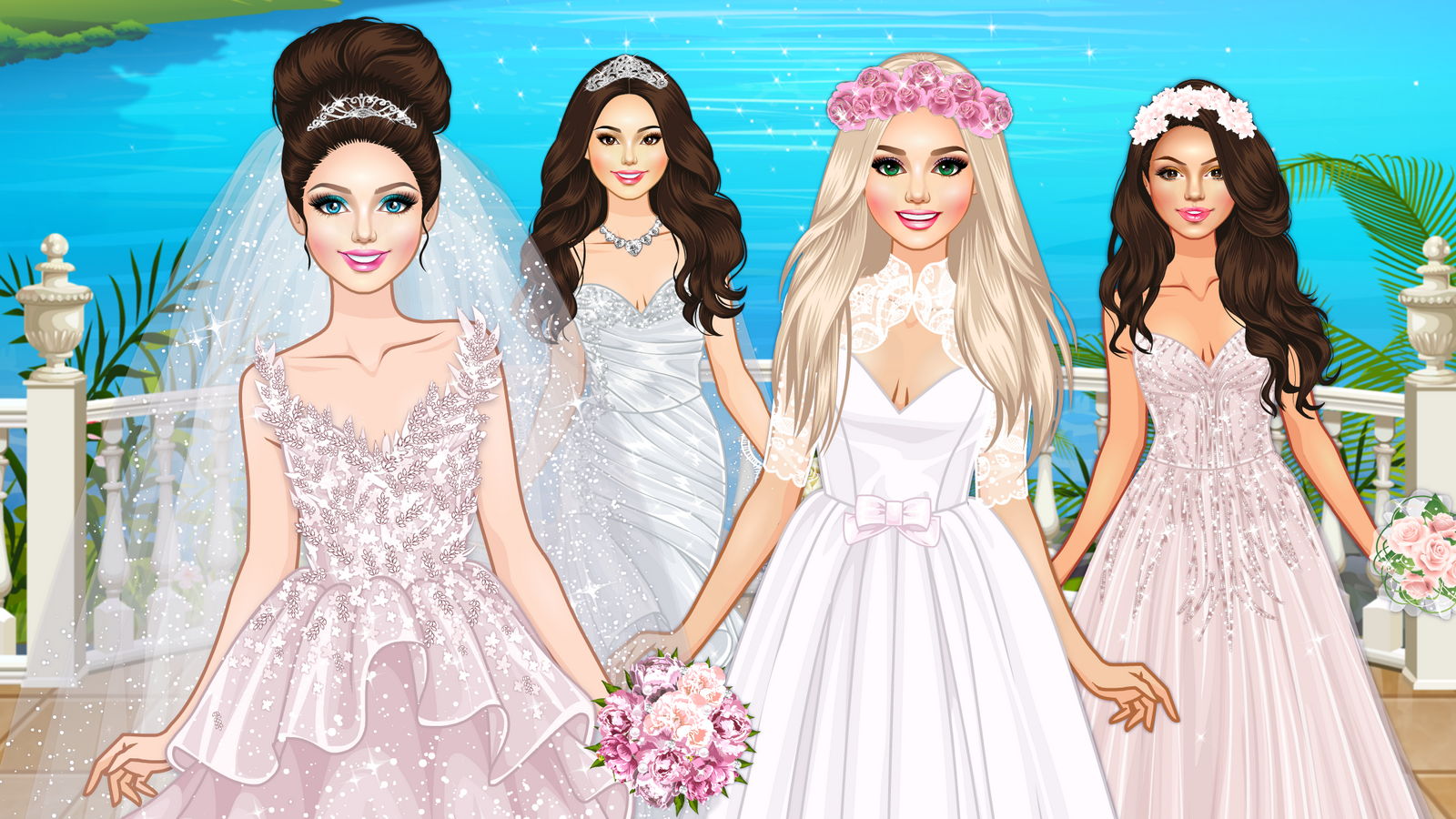 Одевалка Свадьба Модели Android Игра APK  (com.gamesforgirlsfree.modelwedding) по Fashion Games for Girls - Загрузить  на свой мобильный телефон от PHONEKY