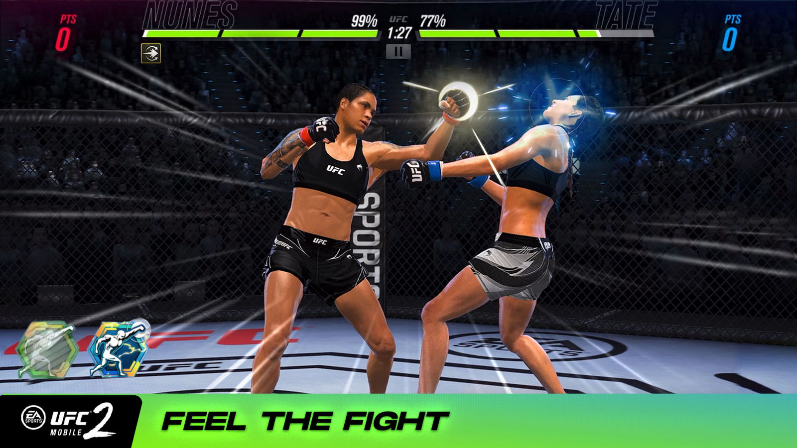 EA SPORTS™ UFC® Mobile 2 Android 終了 APK (com.ea.gp.easportsufc2) ELECTRONIC  ARTSが提供する - PHONEKYから携帯端末にダウンロード