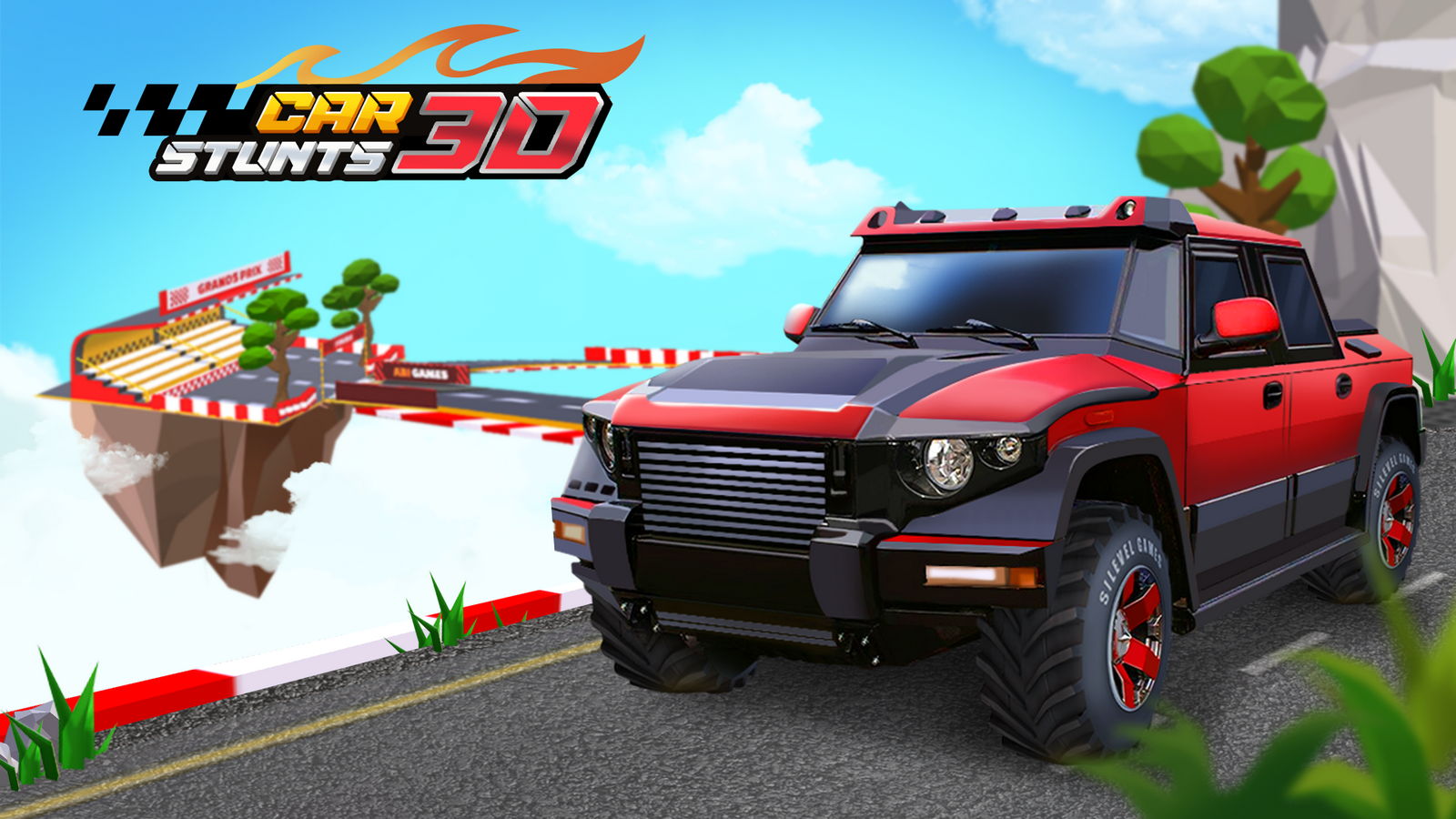 car stunts 3d - sky parkour abi global ltd