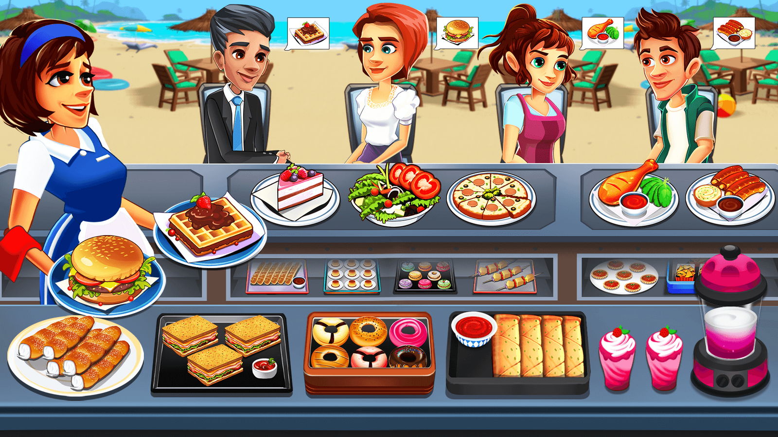 Chef de Cozinha Jogos de Culinária versão móvel andróide iOS apk