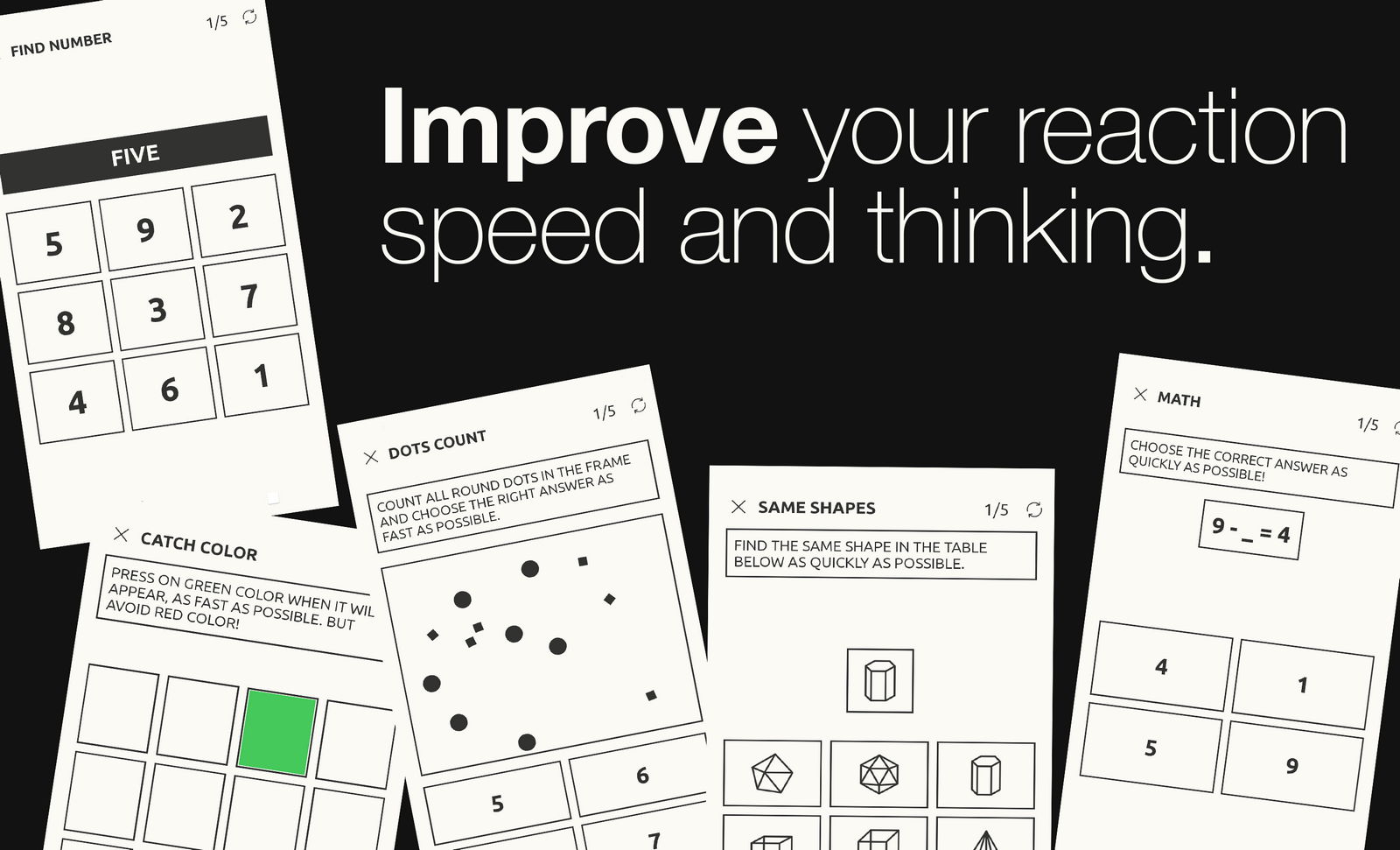 Reaction training Android Game APK by nixGames