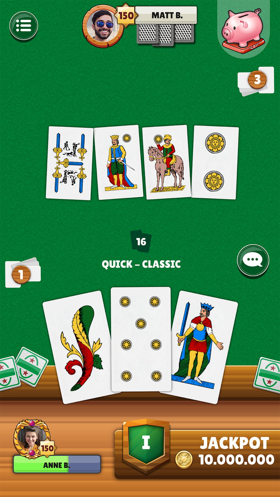 Scopa - Italian Card Game Android Game APK (com.WhatWapp.Scopa) by Whatwapp  Entertainment - Download to your mobile from PHONEKY