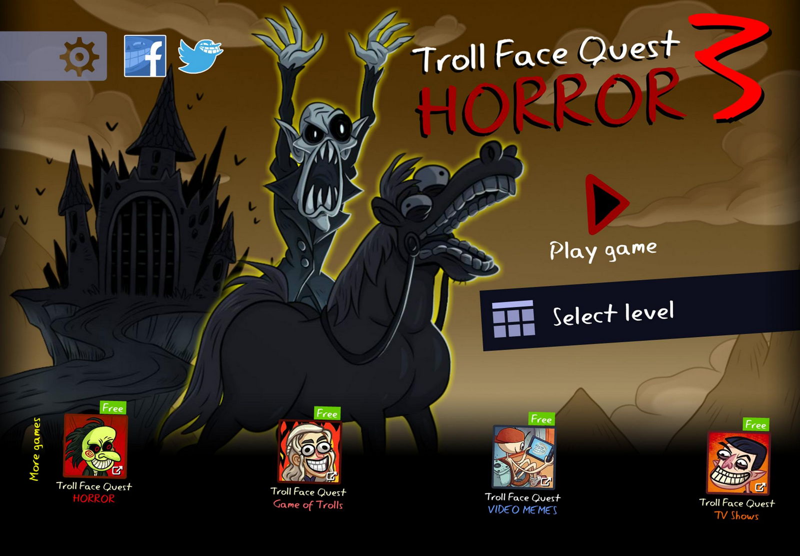 Troll Face Quest Whack Boss:Knight Fleeing Complex::Appstore for  Android