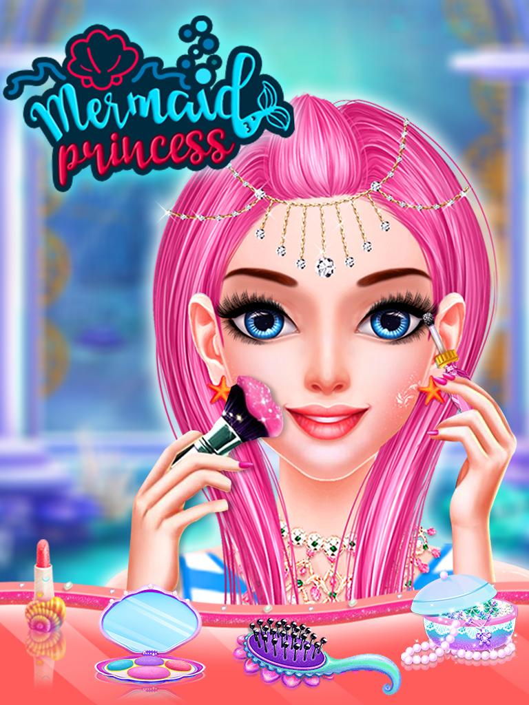 Mermaid Princess Makeup Dressup Salon Games Android Game Apk Com