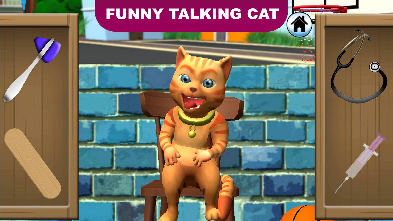 Talking Cat Leo Virtual Pet Android Game Apk Comwonderfulgames