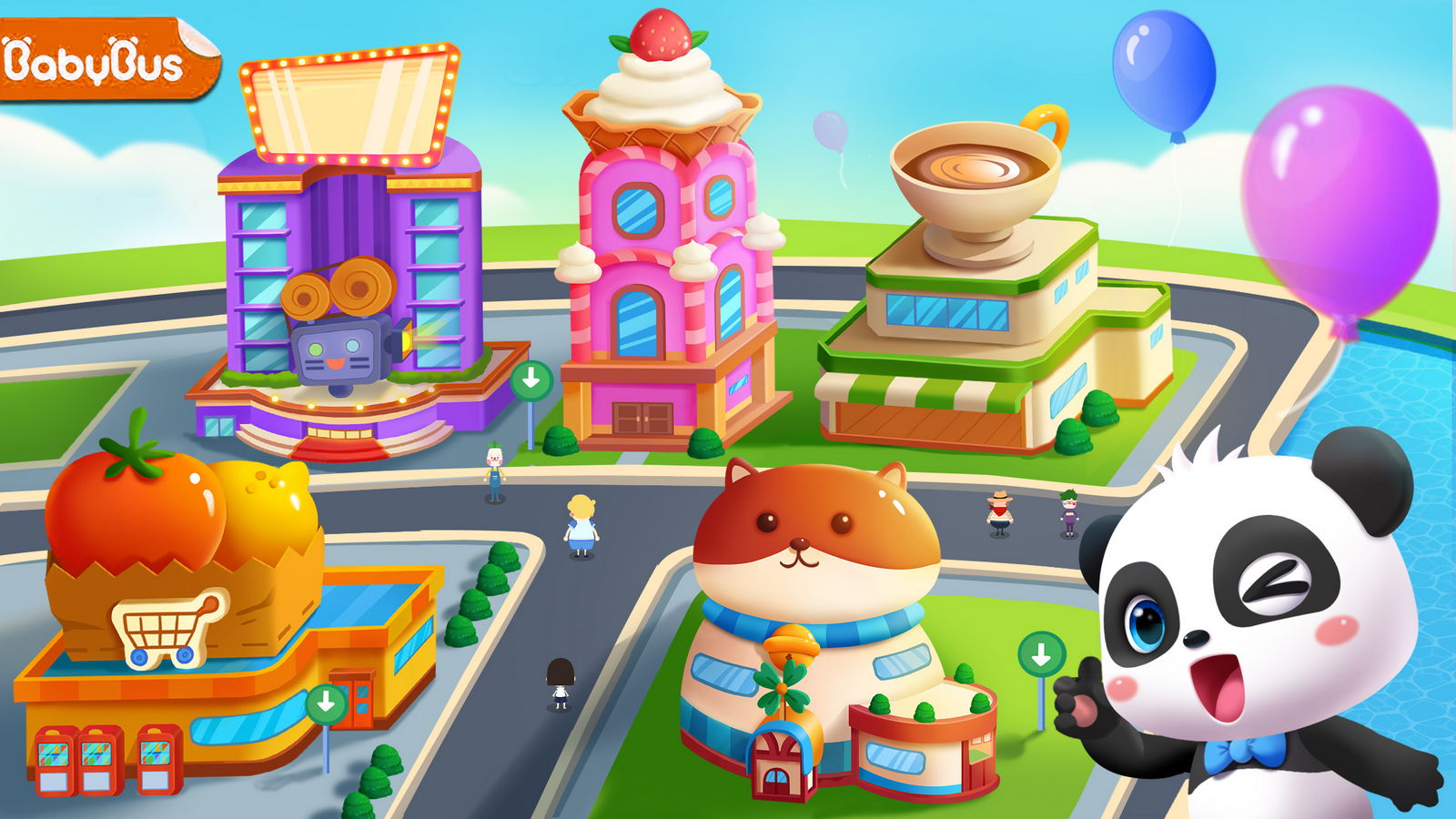 Viagem da Nuvem /Joguinho Android/ Baby Bus/ Kids Games 