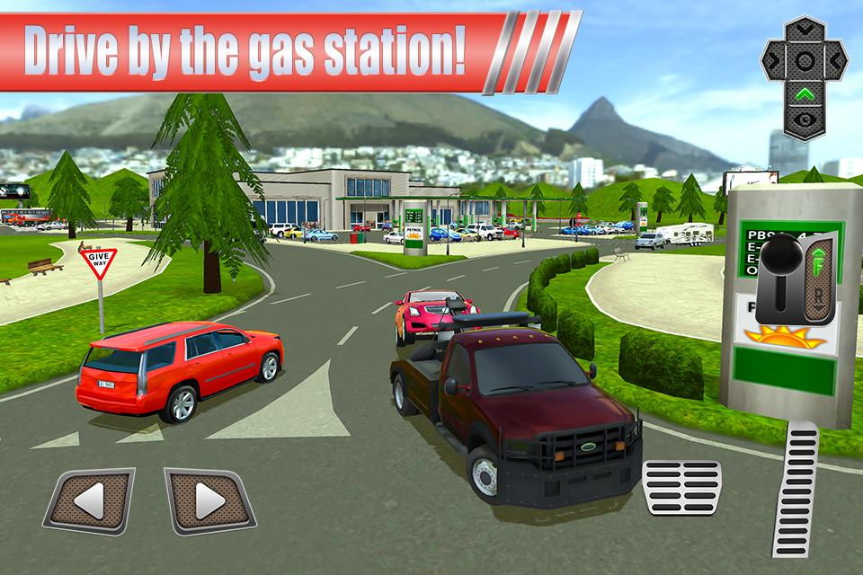 Gas Station Car Parking Sim Android Game APK