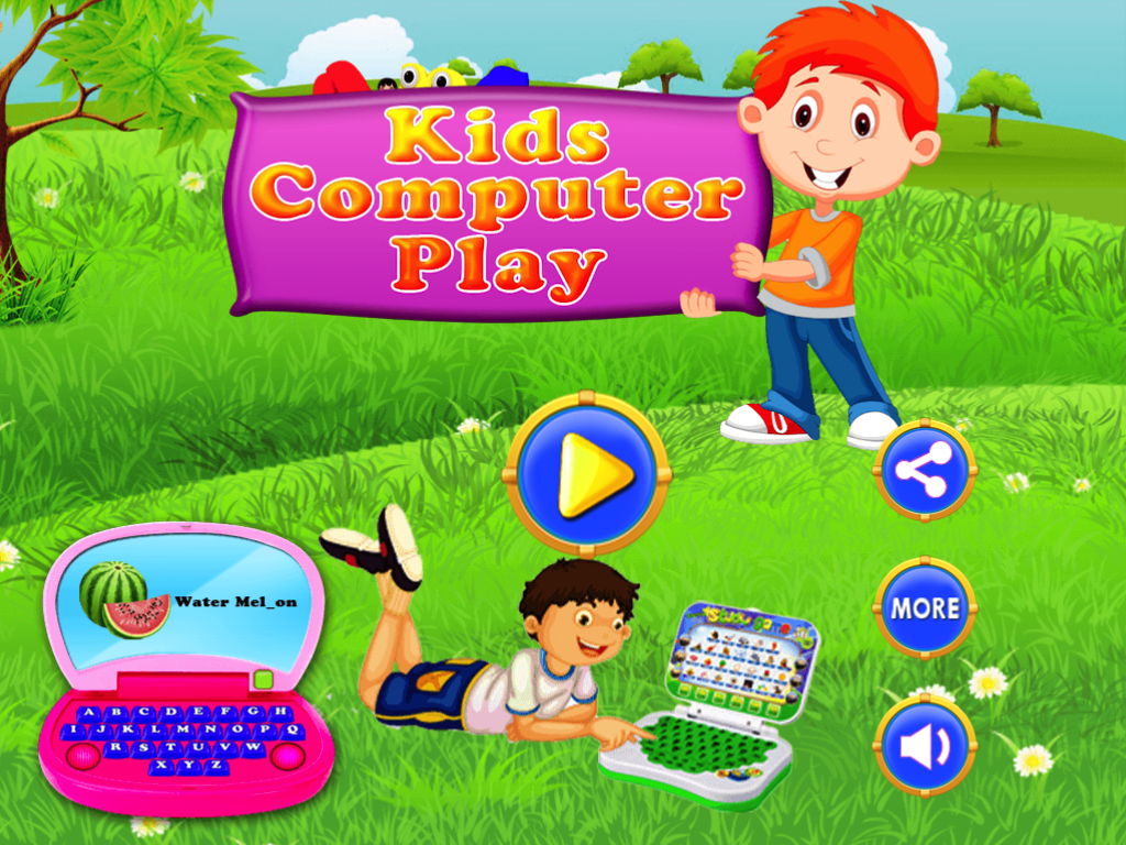 Kids Computer - Preschool Learning Activity Android Game APK (com ...
