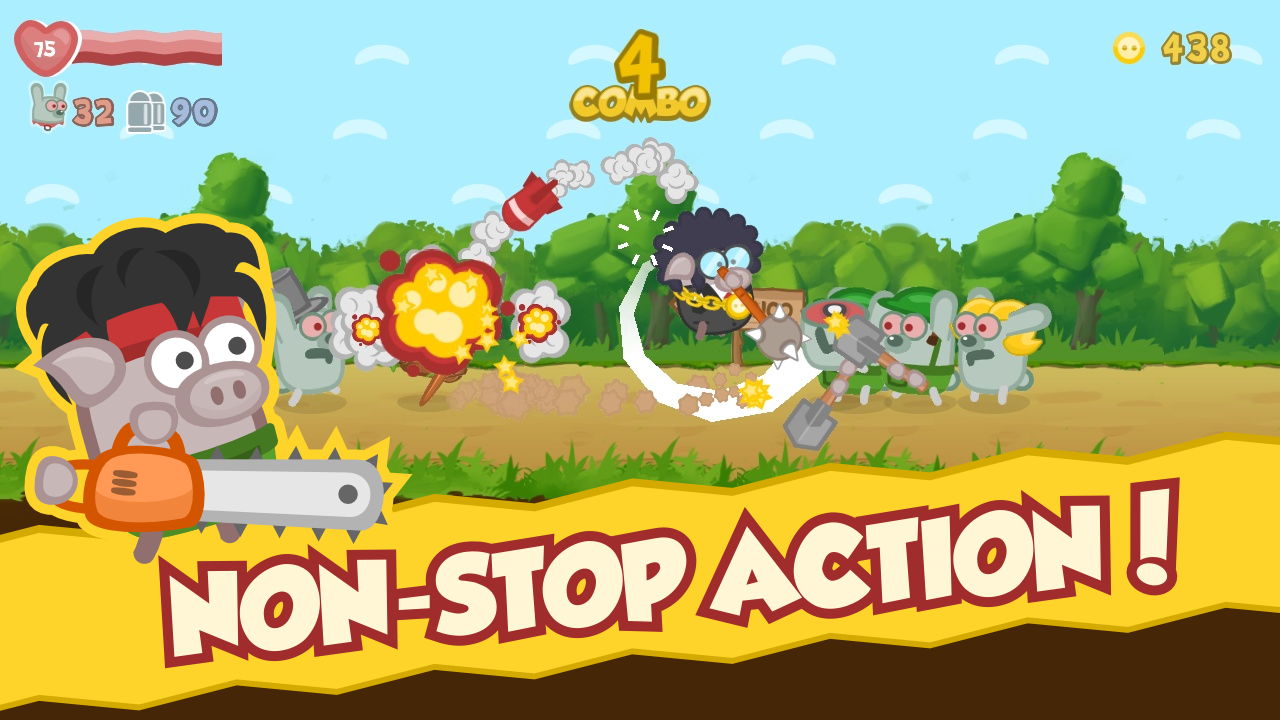 Bacon May Die Brawl Game Android Game APK