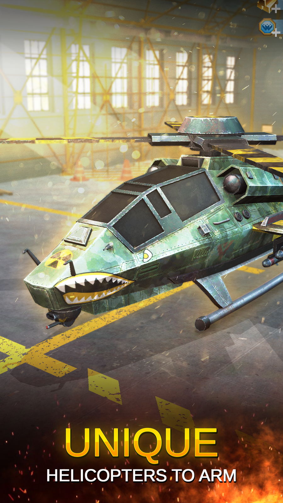 Gunship War: Helicopter Battle Android Game APK (com.tinybytes.warcopters)  by TinyBytes - Download to your mobile from PHONEKY