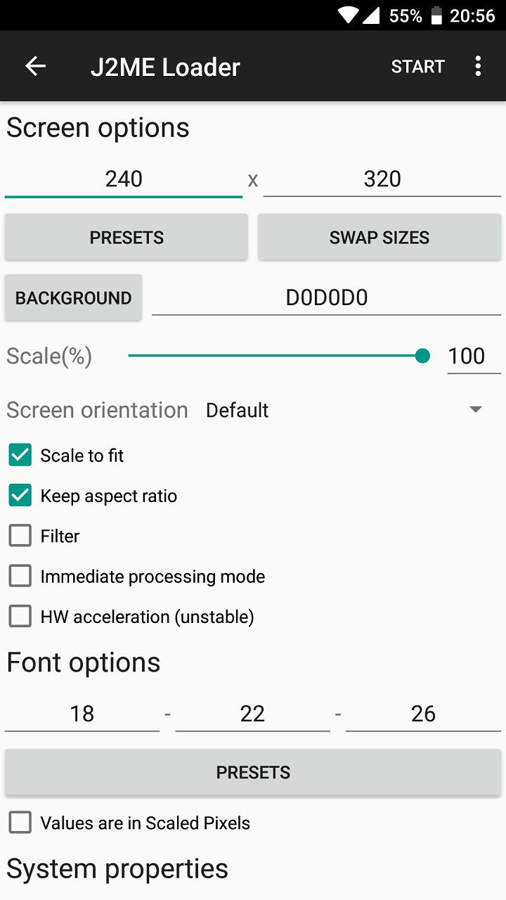 J2ME Loader JAVA Emulator