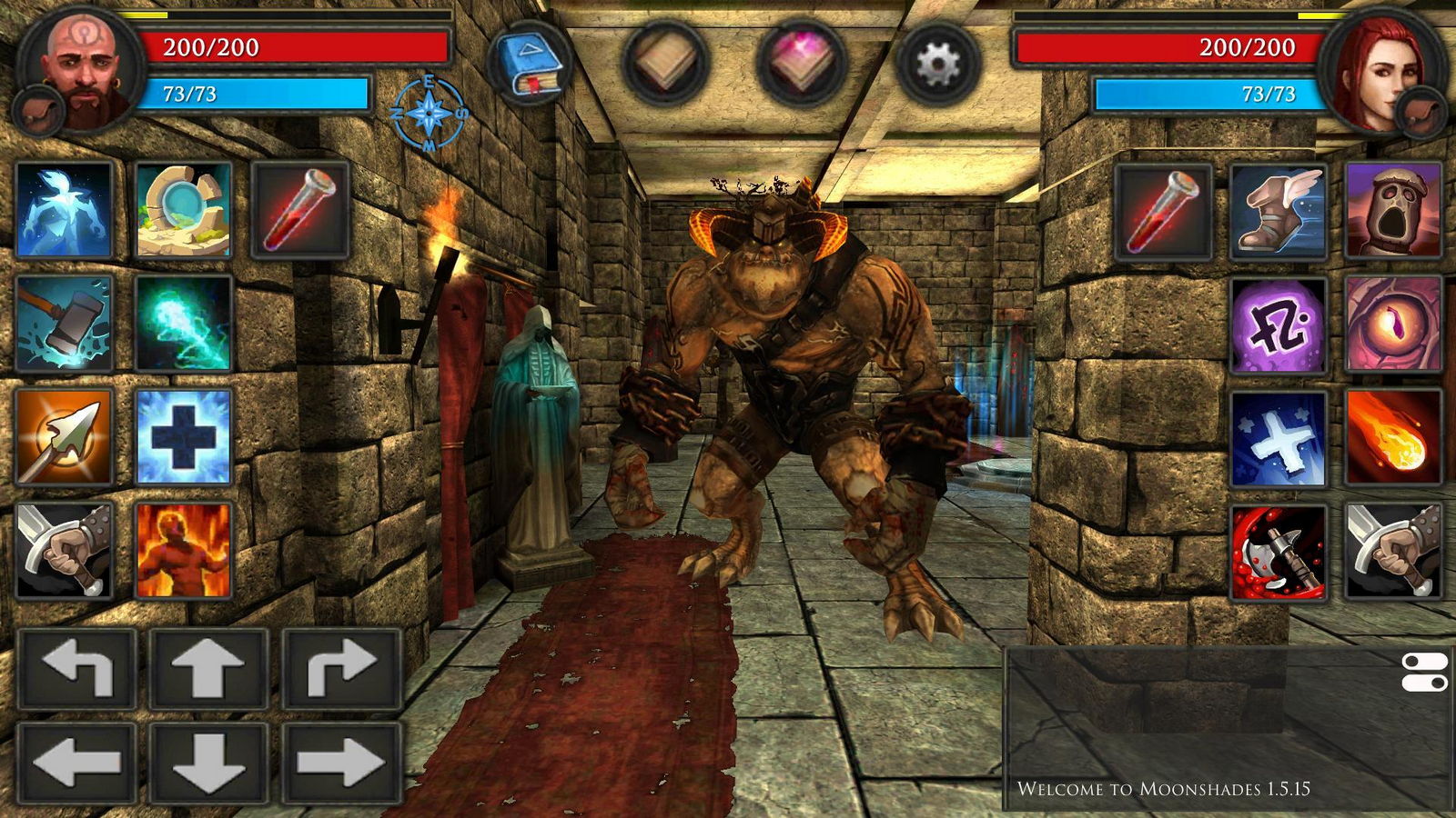 Moonshades Dungeon Crawler Offline RPG Quest Android Game APK