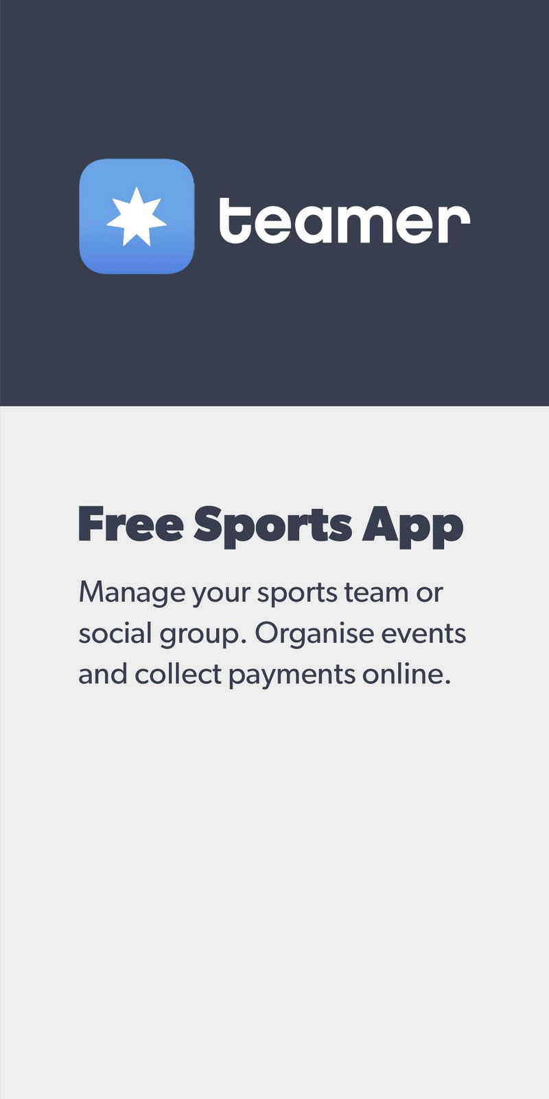 Teamer Sports Team App Android Game APK by