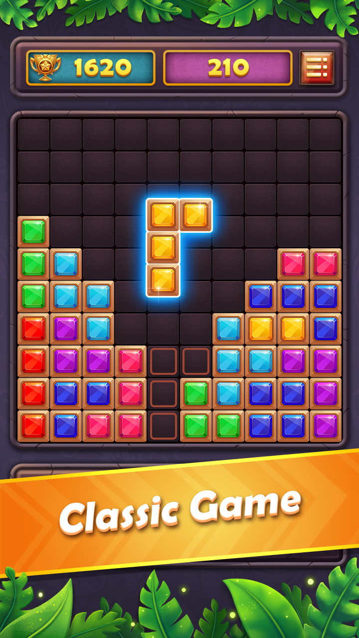 Блок Головоломки: Gem Blast Android Игра APK  (com.blockpuzzle.jewel.diamond) по Block Puzzle Games Jewel - Загрузить на  свой мобильный телефон от PHONEKY