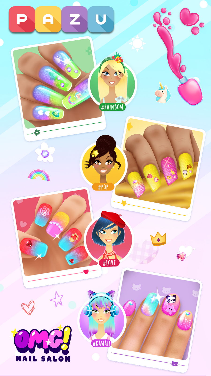 Download do APK de Unhas decoradas Jogos meninas para Android