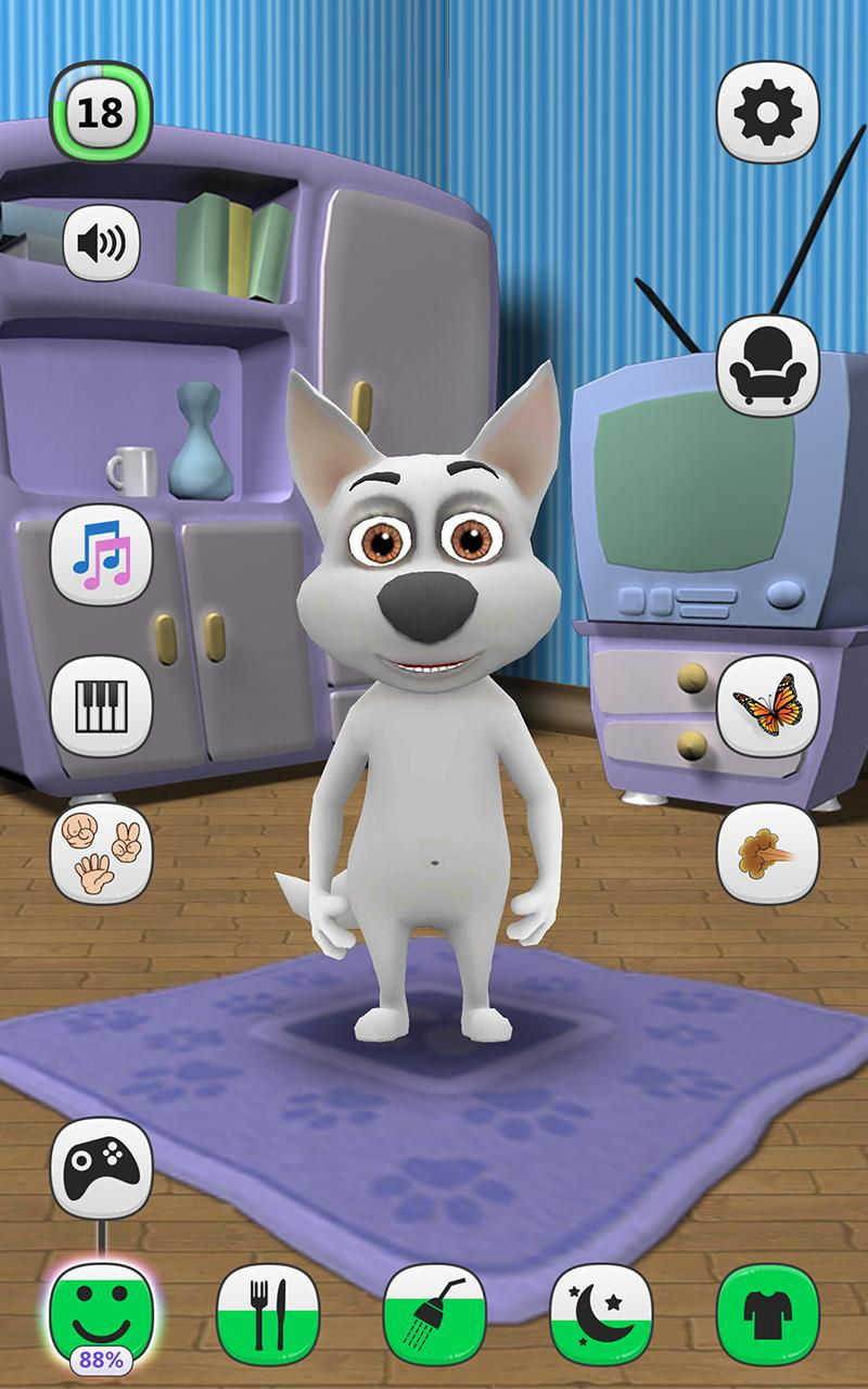 Моя Говорящая Собака Android Игра APK  (com.mytalkingdogvirtualpet.puppygames) по Peaksel Games - Загрузить на  свой мобильный телефон от PHONEKY