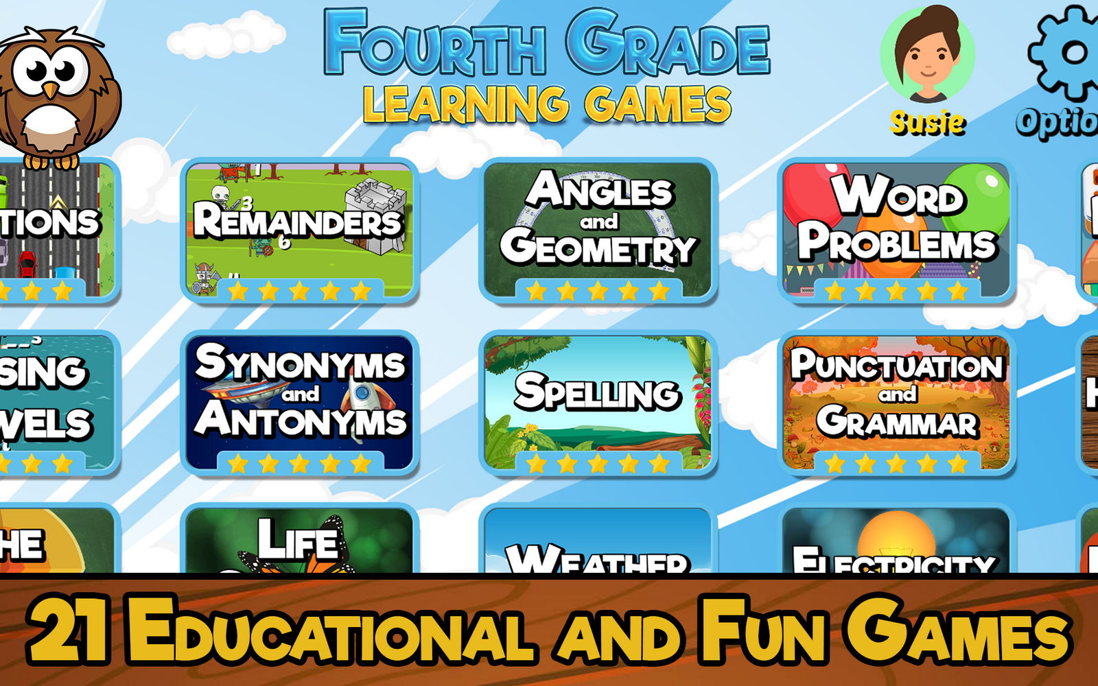 Fourth Grade Learning Games Android Game APK (com.kevinbradford.games ...