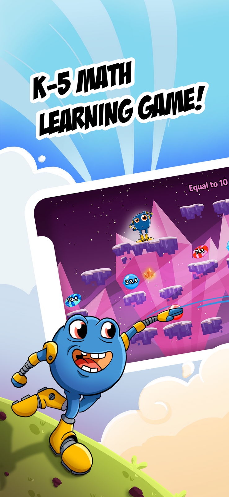Monster Math 2: Fun Math Games. Kids Grade K-5 Android Game APK (com ...