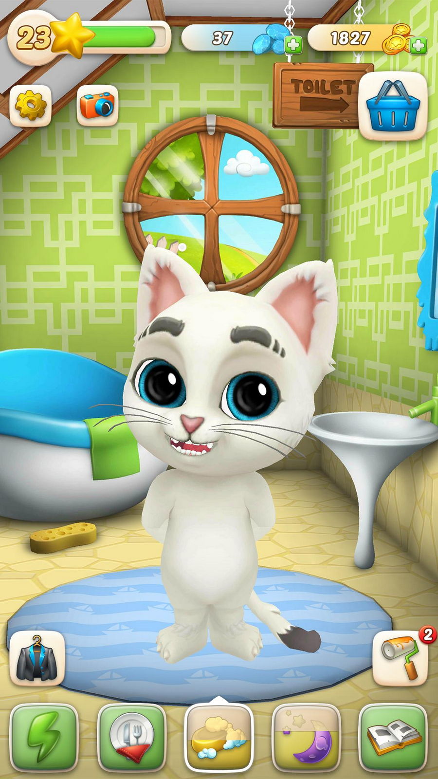 Oscar The Cat - Virtual Pet Android Game Apk (com.oscarthecat 