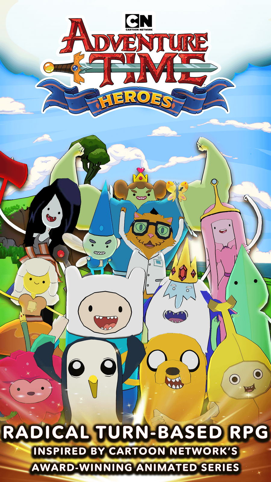 Adventure Time Heroes Android Game APK (net.gogame.galaxy) by goGame ...