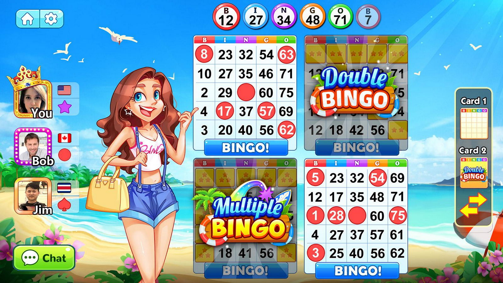 Juegos gratis de bingo