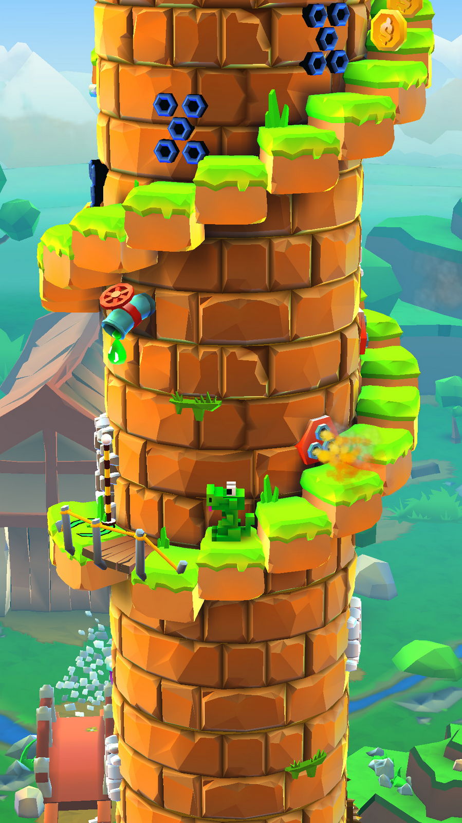 Blocky Castle Climb: Pet Jump! Cat?dog?and more! Android Game APK (com ...