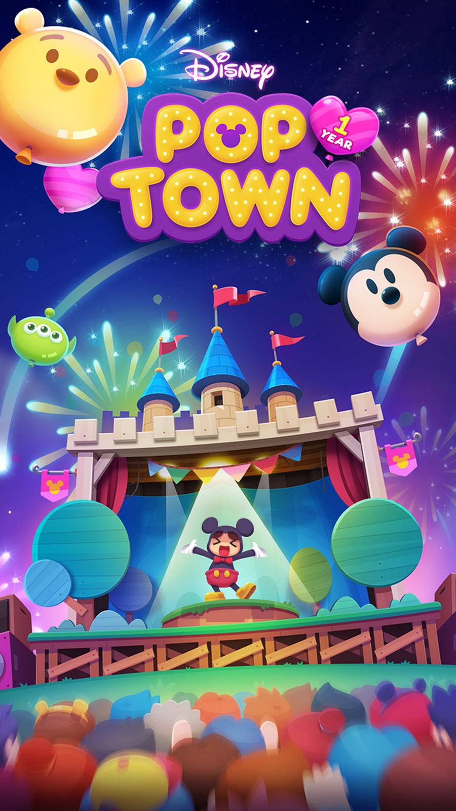 Pop town. Disney wonderful Worlds.