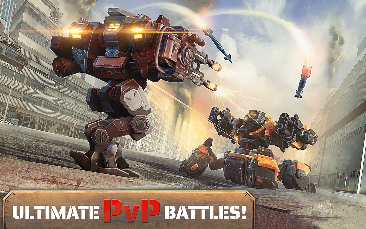 Robots Battle Arena: Mech Shooter & Steel Warfare Android Game APK (com ...