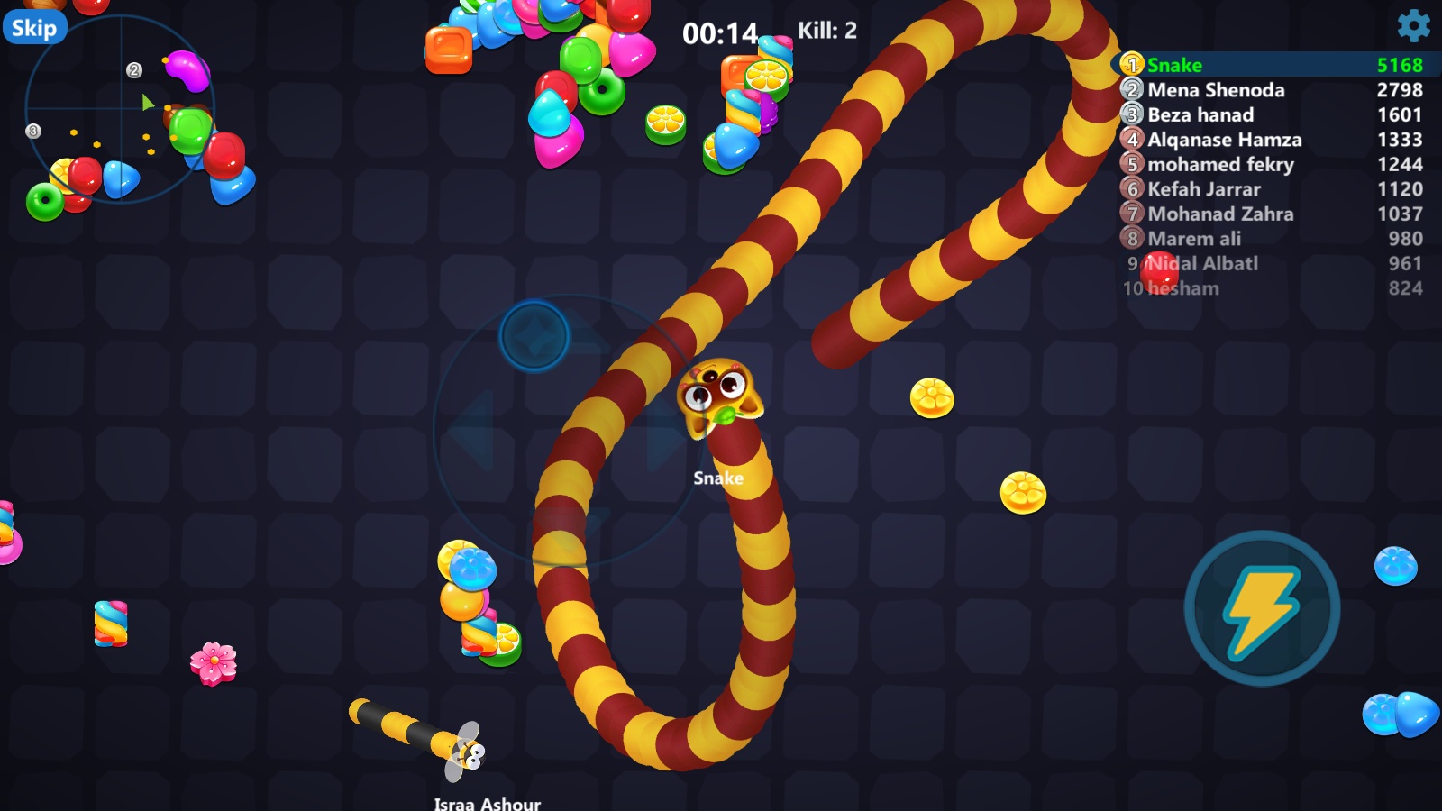 Snake Fun Slither IO Game Hole for iPhone - Free App Download