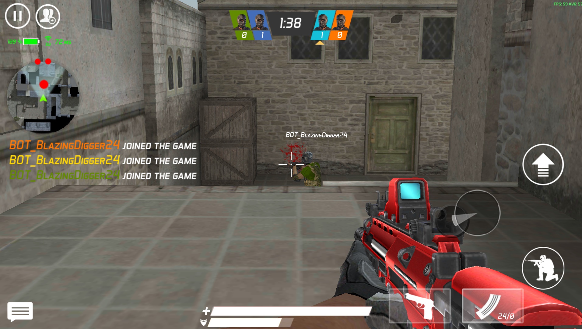 MaskGun - Online multiplayer FPS shooting gun game Android Game APK (com.junesoftware.maskgun) by SuperGaming