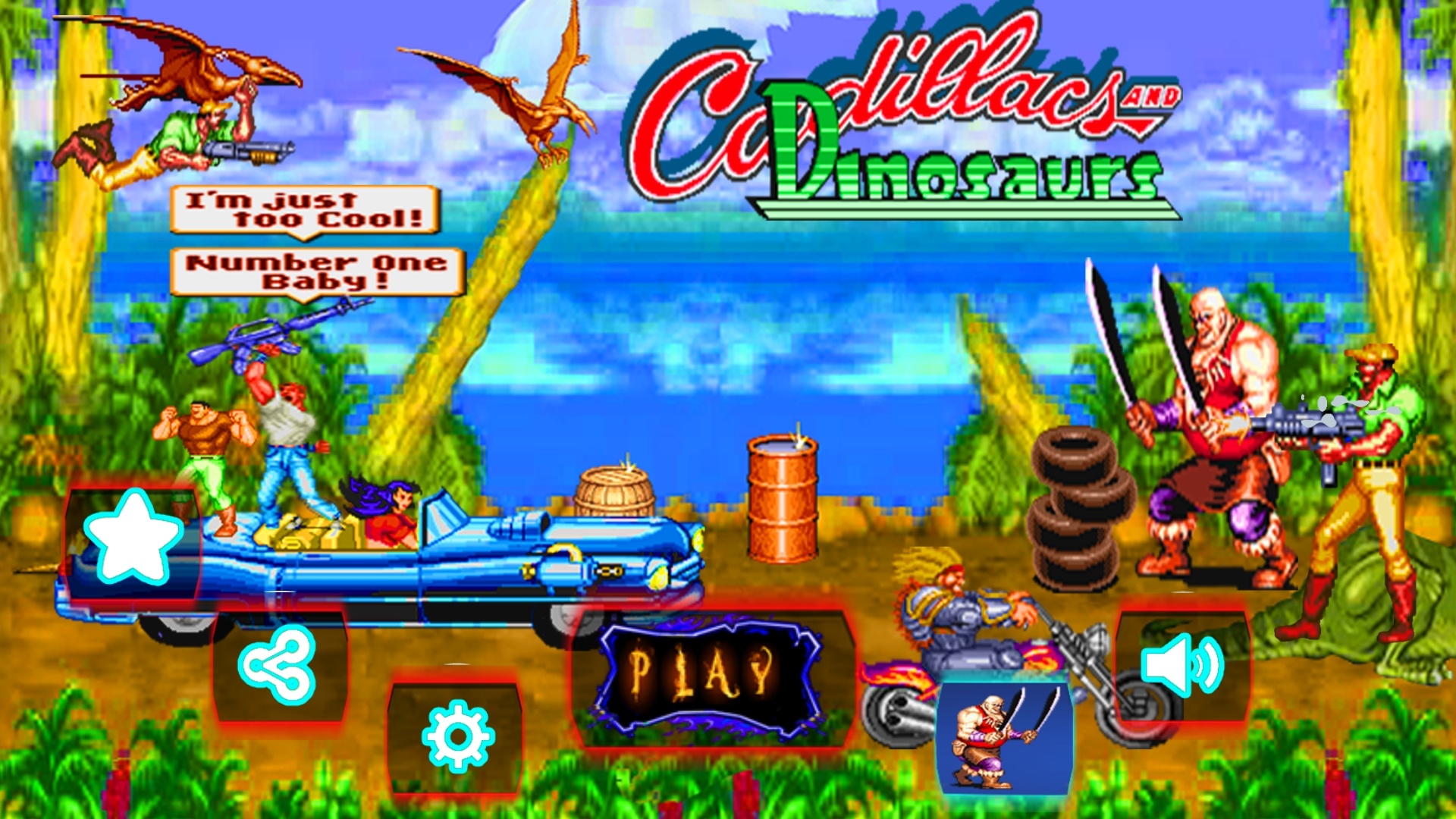 cadillac and dinosaurs Android Game APK by face apps old Download