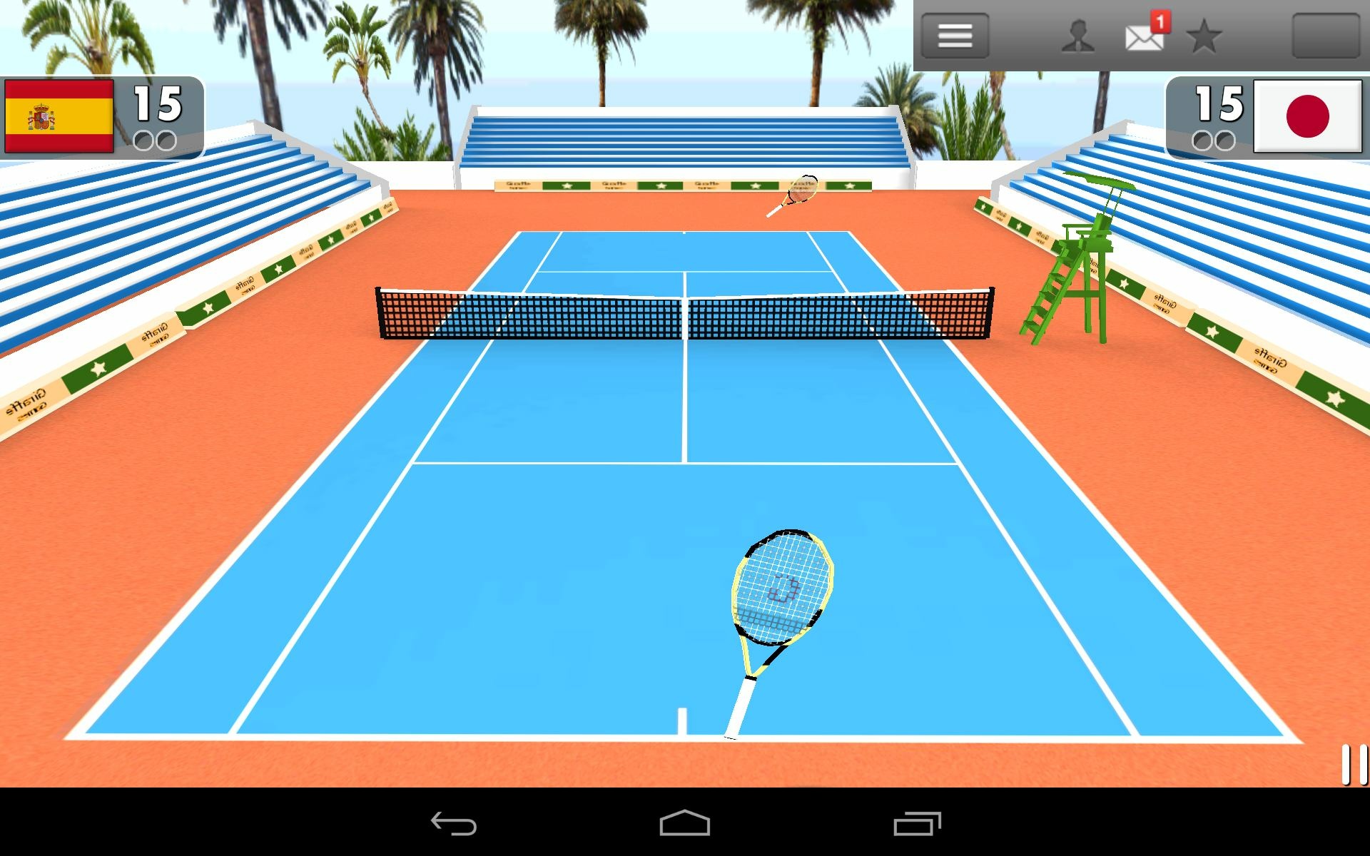 Smash Tennis 3D Android Game APK (com.giraffegames.tennis) by Giraffe Games Limited
