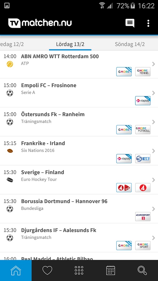 TVmatchen.nu - sport på TV Android Game APK (se.tvmatchen.android) by ...