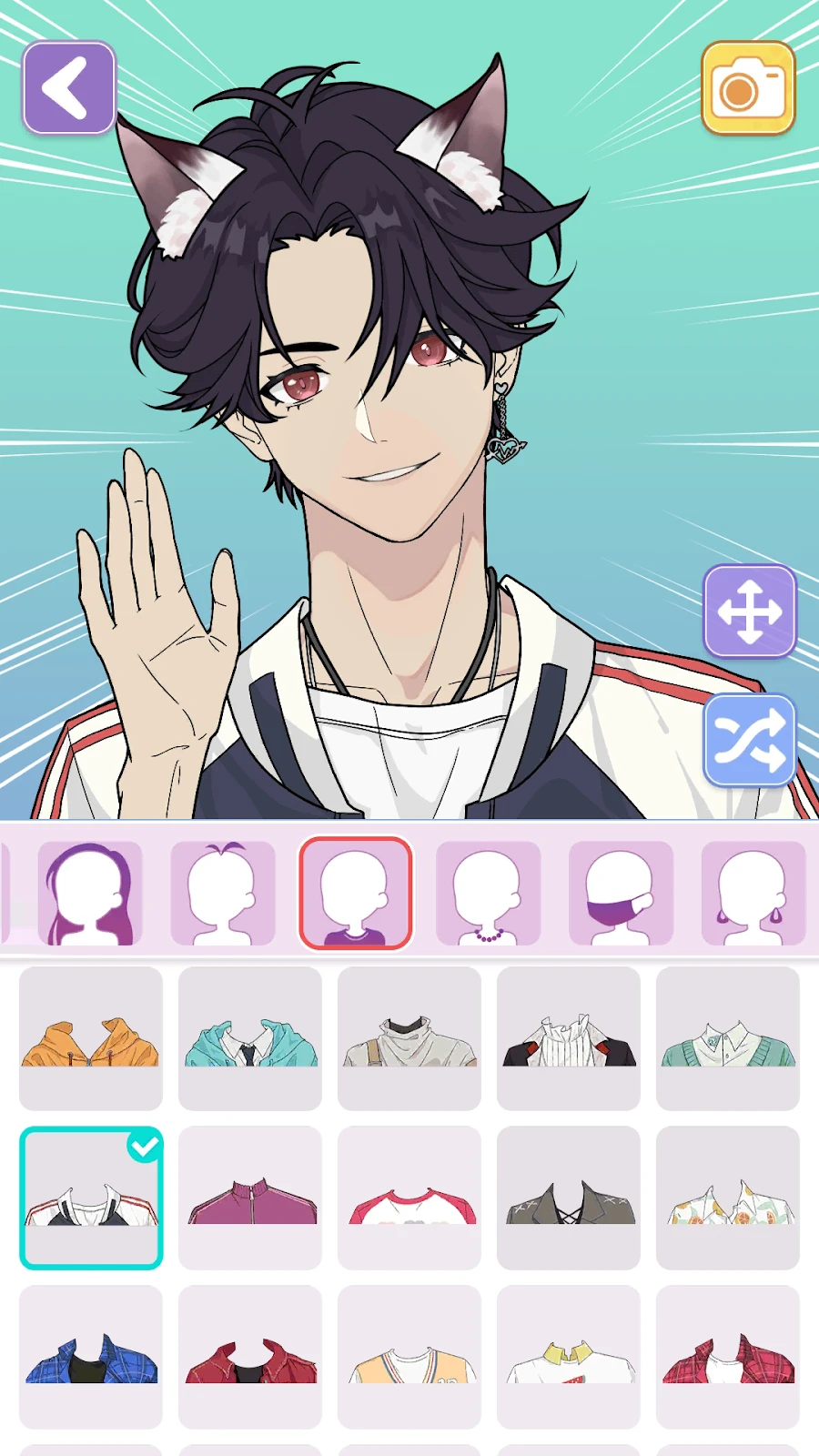 Vlinder Avatar Maker dress up Android Juego APK